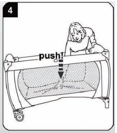 4 korak u sastavljanju krevetića 4 korak u sastavljanju krevetića