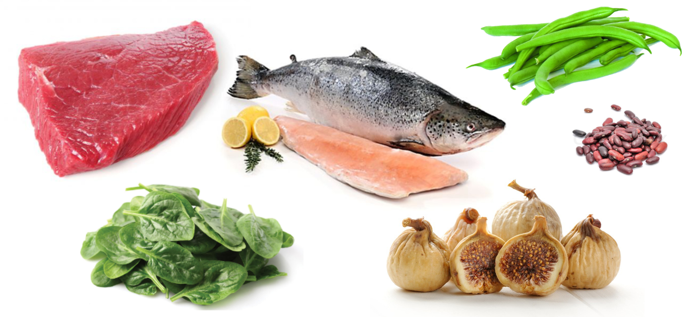 Pomanjkanje železa lahko zmanjšate z živili