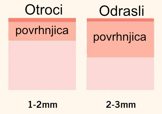 Debelina kože Debelina kože