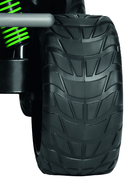 Gumirana kolesa Serija Pro ima gumirana kolesa