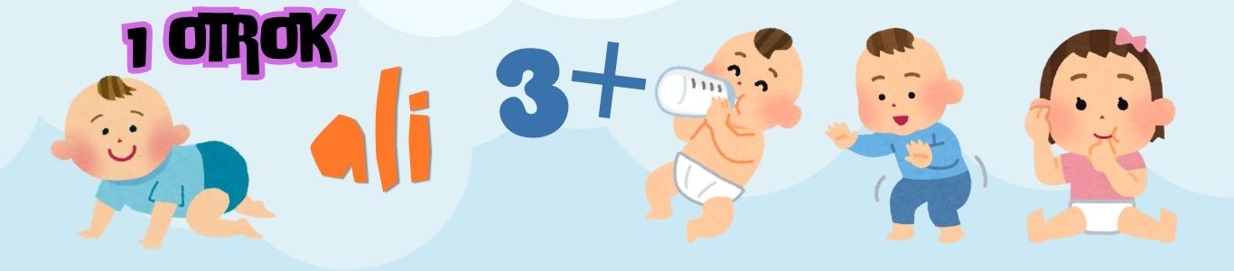 Je vzdržljiv voziček po enem ali treh otrocih Je vzdržljiv voziček po enem ali treh otrocih