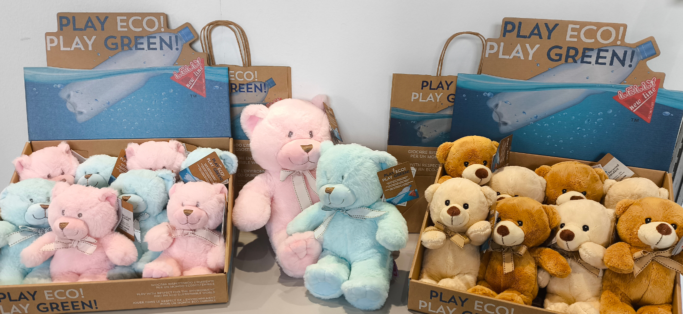 Ekološki pliš iz 100% reciklirane plastike Ekološki pliš iz 100% reciklirane plastike