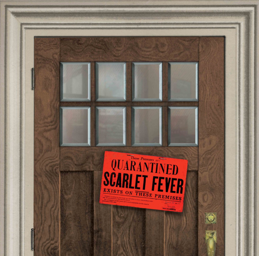 Karantena je bila najboljša v boju proti škrlatinki