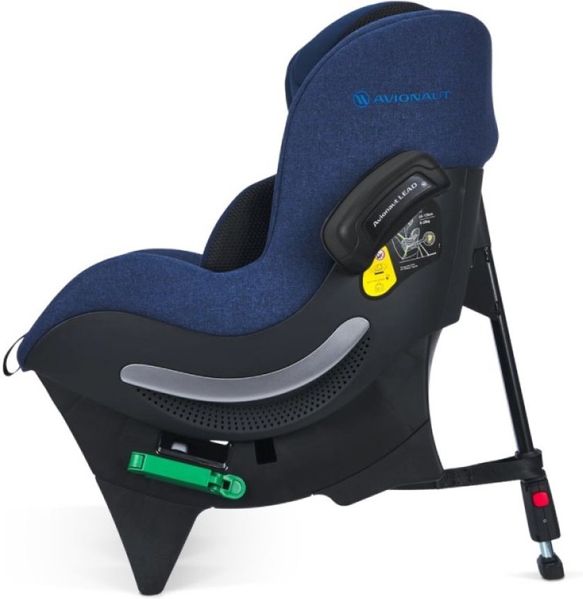 Bočni pogled na Avionaut Sky AirFlow Navy s potpornom nogom i vodilicama pojasa