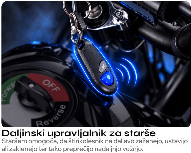 Beneo Motors COBRA Electric Pink – pogled na ružičasti električni quad