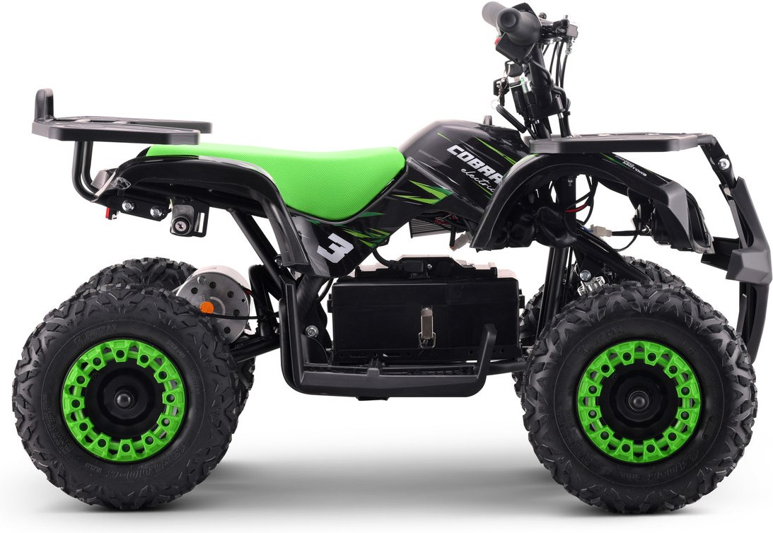 Beneo Motors COBRA Electric Green – terenska kolesa in konstrukcija štirikolesnika