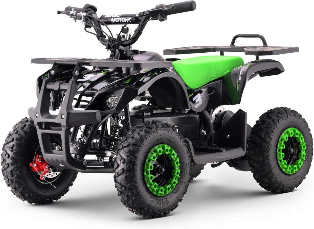 Zeleni otroški električni štirikolesnik 800W Beneo Motors COBRA Electric Green