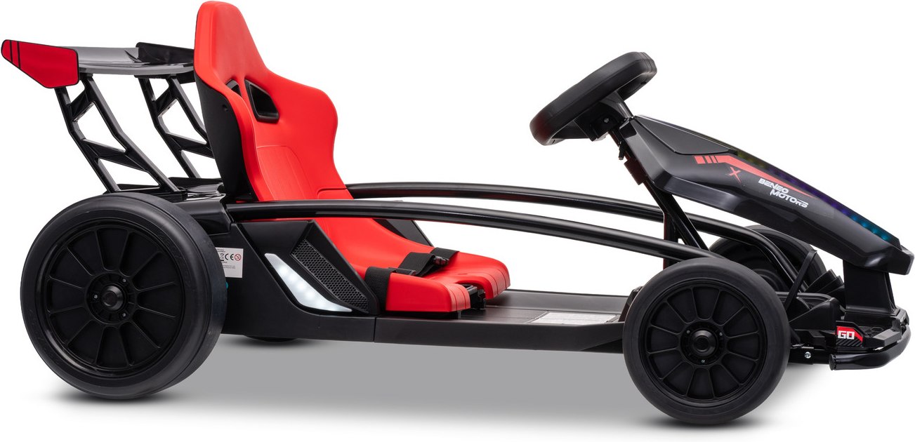 Podesivo sjedalo crnog Beneo Motors Drift Car gokarta