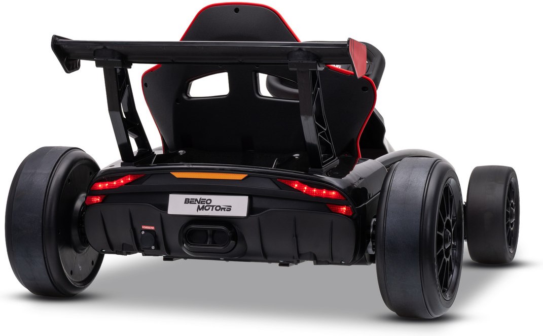 LED svjetla i sportski dizajn Beneo Motors Drift Car Black