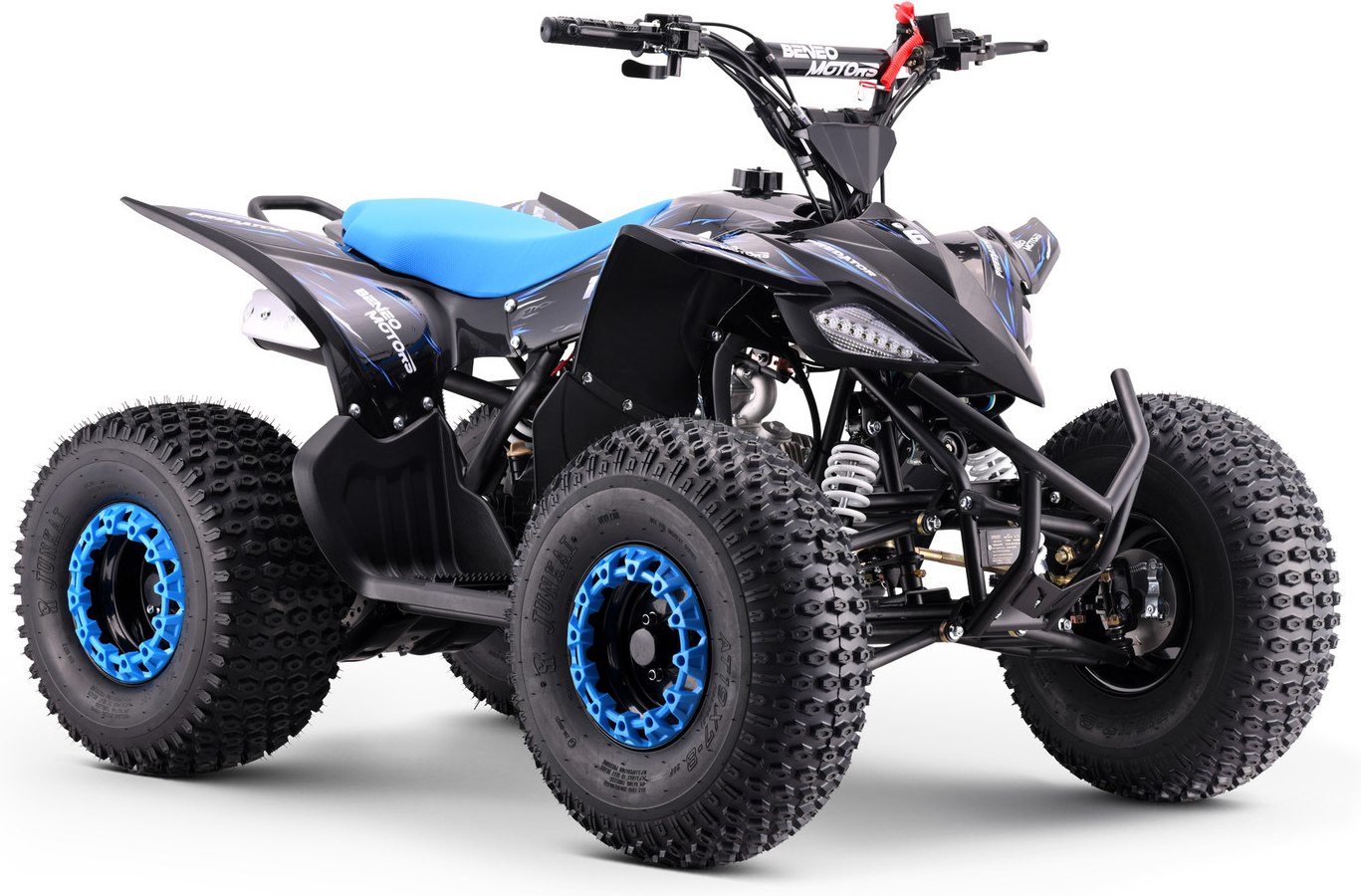 dječji ATV 125cc Beneo Predator Blue pogled sprijeda
