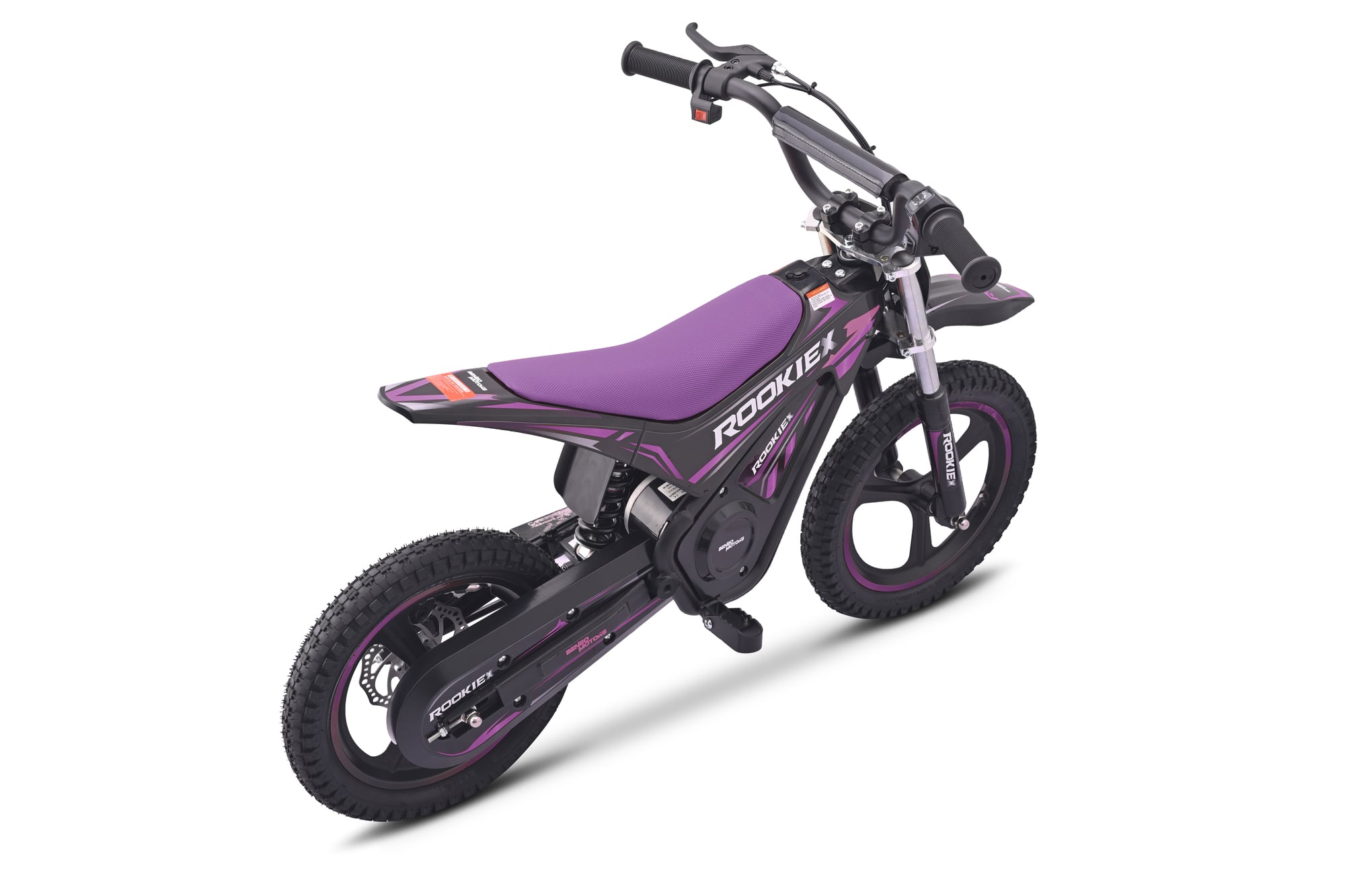 otroški motor na akumulator za deklice ROOKIE X 22V vijolična barva 14 col