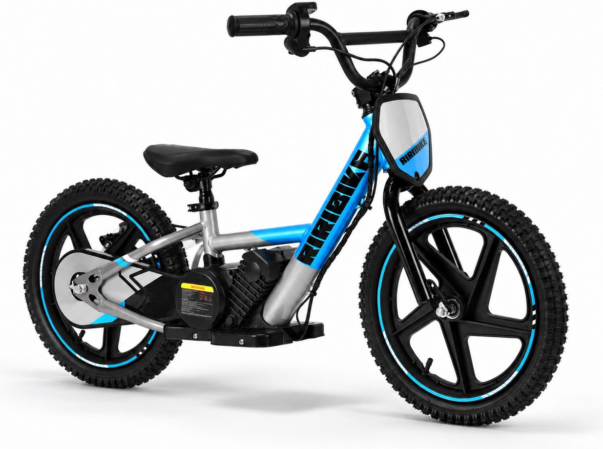 Moder električni poganjalec RIRIBIKE RTX6 S z napihljivimi pnevmatikami in nastavljivim sedežem