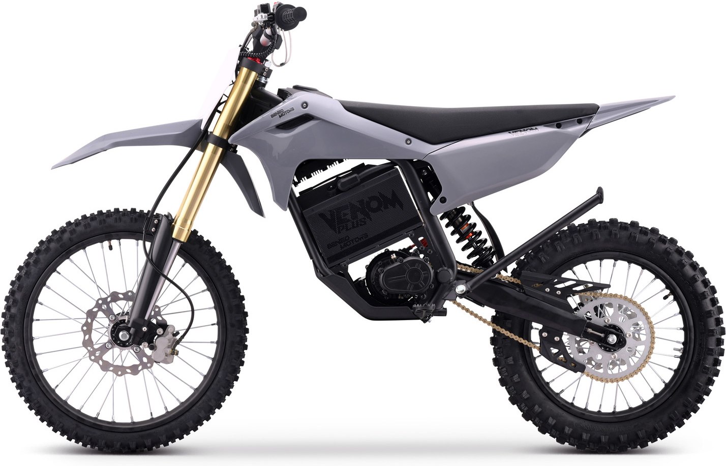 Beneo Motors Venom Plus Grey – nasprotna stran električnega motokrosa 8000 W