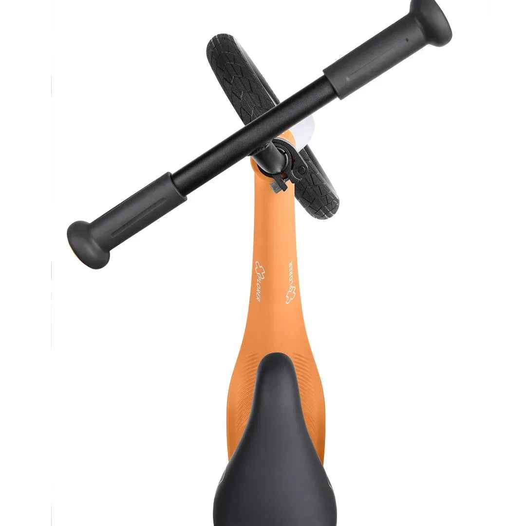 Upravljač bicikla bez pedala KikkaBoo Xplorer Orange s protukliznim ručkama