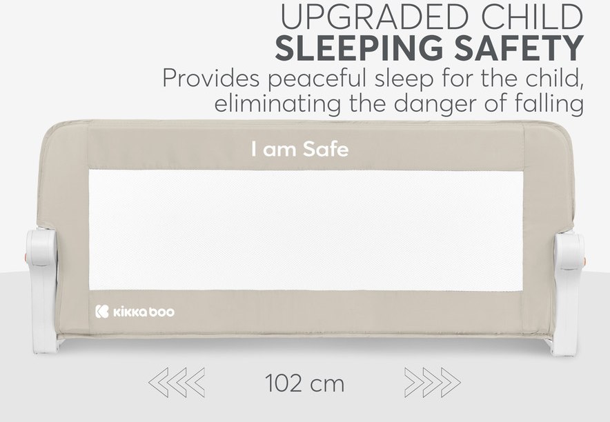 zračna mreža varovala KikkaBoo I Am Safe Beige