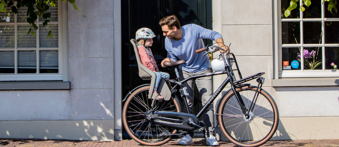 otroški sedež za kolo